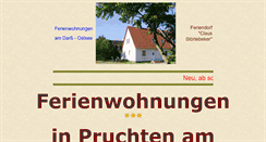 Desktop Screenshot of ferien-am-darss.de
